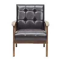 Masterpieces Living Room Collection Tufted Upholstered Club Chair