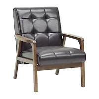 Masterpieces Living Room Collection Tufted Upholstered Club Chair