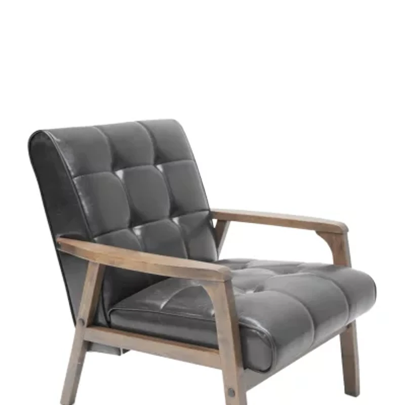 Masterpieces Living Room Collection Tufted Upholstered Club Chair