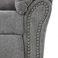 Signature Design by Ashley® Aldin Living Room Collection Pad-Arm Recliner