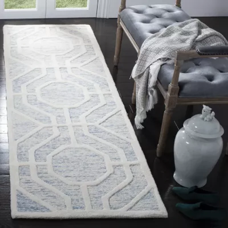 Safavieh Shelagh Geometric Hand Tufted Wool Rug