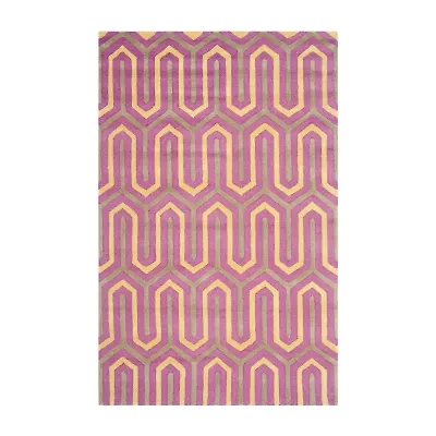 Safavieh Thom Geometric Hand Tufted Wool Rug
