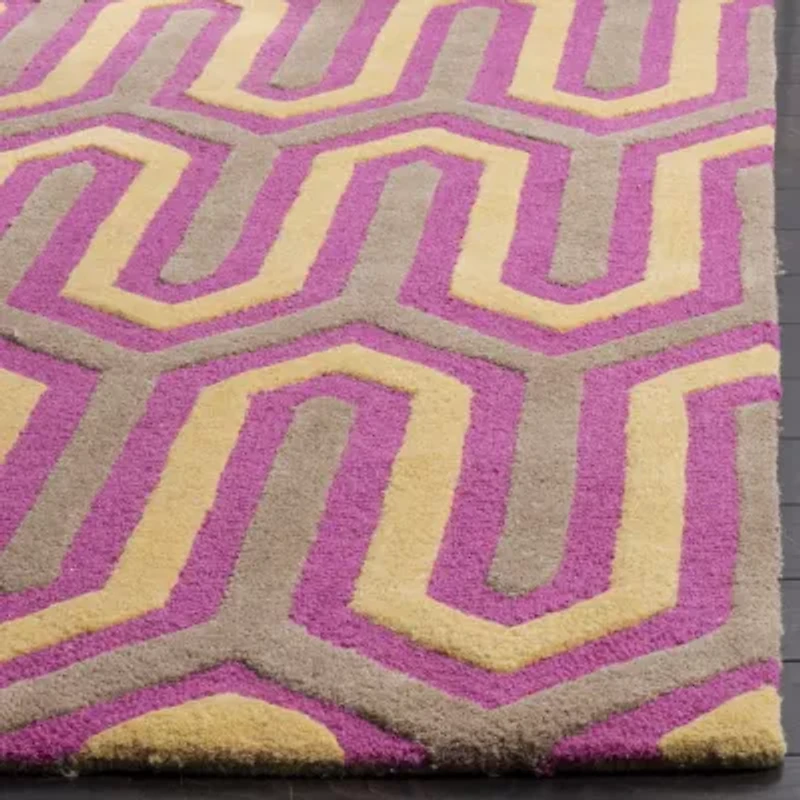 Safavieh Thom Geometric Hand Tufted Wool Rug
