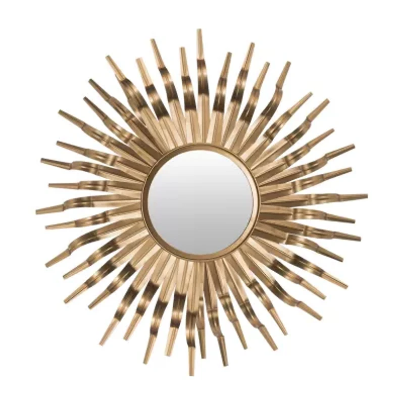 Safavieh Sun Wall Mount Round Wall Mirror