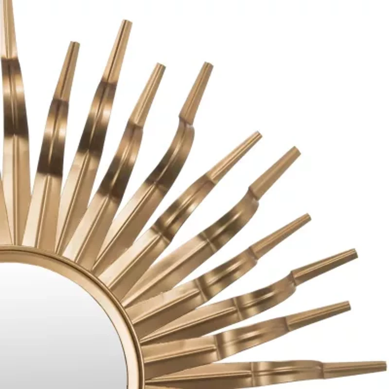 Safavieh Sun Wall Mount Round Wall Mirror