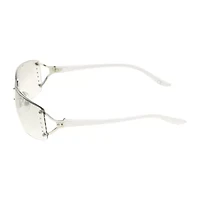 Mixit Womens Uv Protection Rectangular Sunglasses