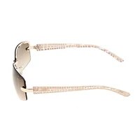 Mixit Womens UV Protection Rectangular Sunglasses