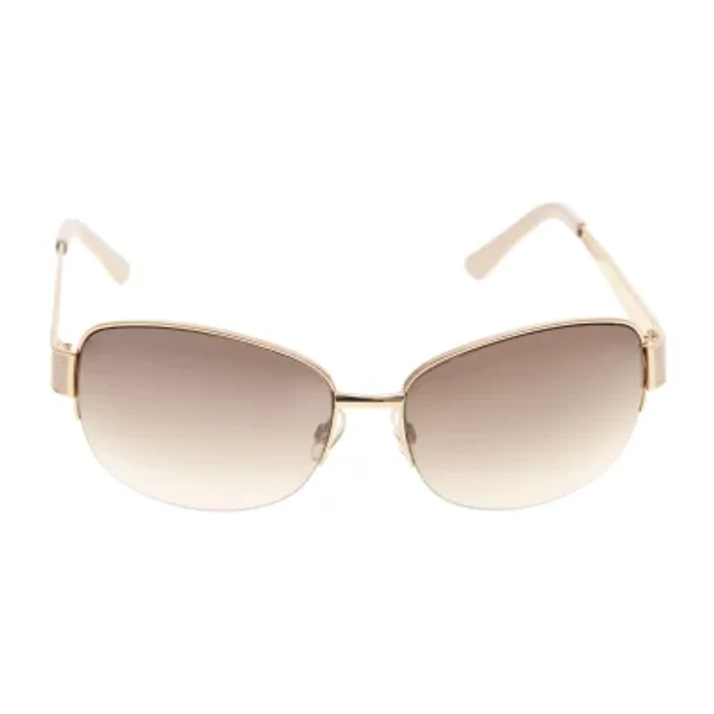 Mixit Womens Uv Protection Rectangular Sunglasses