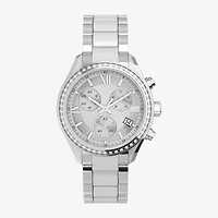 Timex Women's Standard Chronograph Silver Tone Bracelet Watch Tw2v57600ji