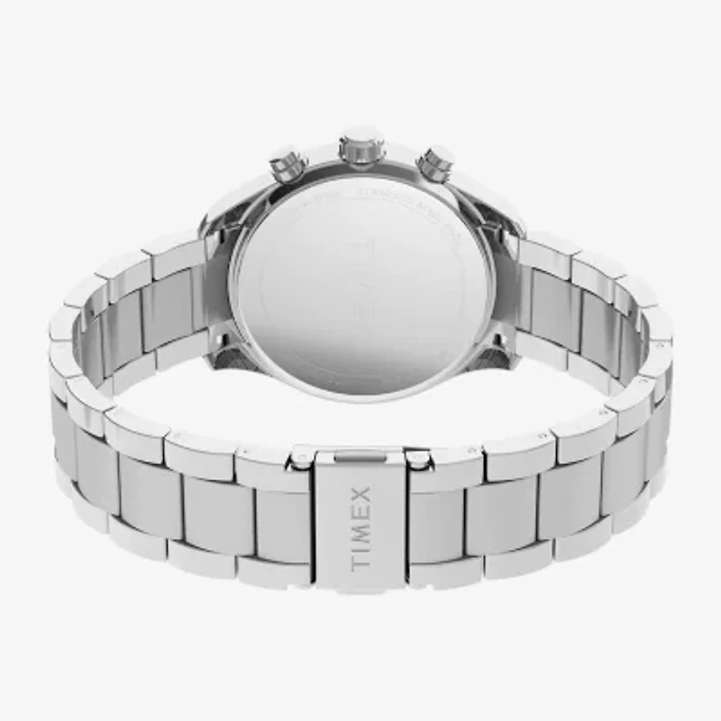 Timex Women's Standard Chronograph Silver Tone Bracelet Watch Tw2v57600ji