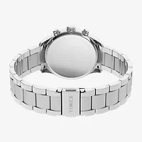 Timex Women's Standard Chronograph Silver Tone Bracelet Watch Tw2v57600ji