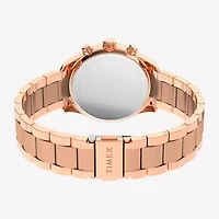 Timex Women's Standard Chronograph Rose Gold Tone Bracelet Watch Tw2v57900ji