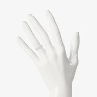 5.20mm Unisex Adult 1/3 CT. T.W. Natural White Diamond 10K White Gold Marquise Halo Side Stone Ring Set