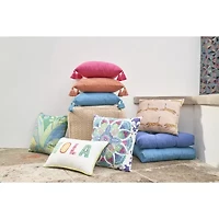 Distant Lands 18x18 Tufted Square Throw Pillow