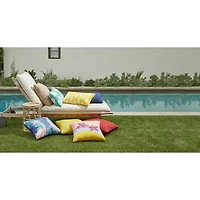Outdoor Oasis 20x20 Textured Square Throw Pillow