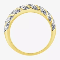 H-I / I1) Womens 1 CT. T.W. Lab Grown White Diamond 10K Gold Band