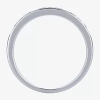 (H / I1) Womens 2MM 1/4 CT. T.W. Lab Grown White Diamond 10K Gold Wedding Band