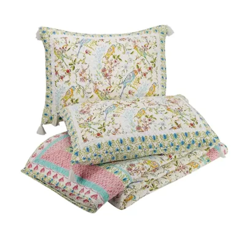 Dena Home Sonnet 3-pc. Reversible Quilt Set