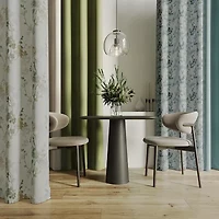 Sun Zero Percy Solid Grommet Top Energy Saving 100% Blackout Single Curtain Panel