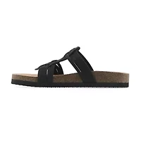 White Mountain Halicore Womens T-Strap Footbed Sandals