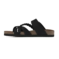 White Mountain Wm Spring 2026 Womens Criss Cross Strap Footbed Sandals