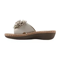 Cliffs By White Mountain Womens Casmyn Slide Sandals