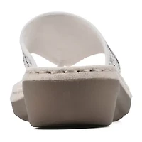 Cliffs by White Mountain Womens Cienna Slide Sandals