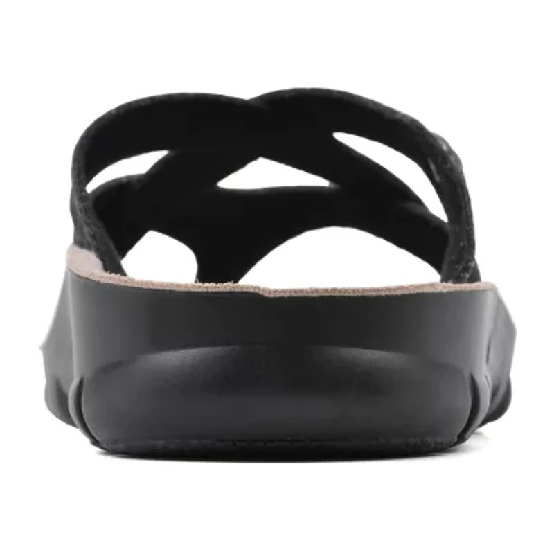 Cliffs by White Mountain Womens Banksy Slide Sandals