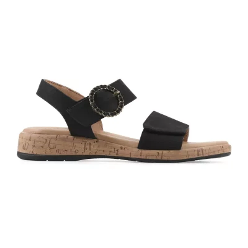 Cliffs by White Mountain Womens Bonique Strap Sandals