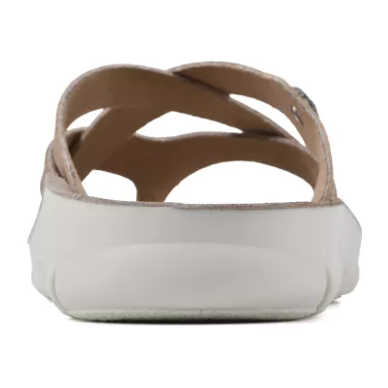 Cliffs by White Mountain Womens Banksy Slide Sandals