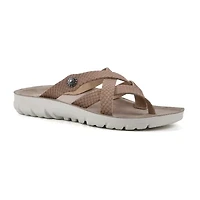 Cliffs by White Mountain Womens Banksy Slide Sandals