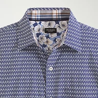 Van Heusen Originals Mens Short Sleeve Regular Fit Button-Down Shirt