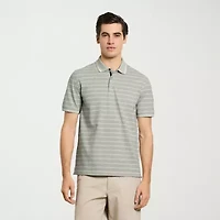 Van Heusen Originals Mens Regular Fit Short Sleeve Polo Shirt