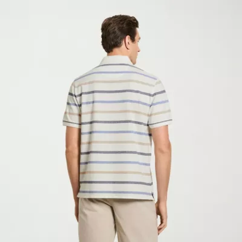 Van Heusen Originals Mens Regular Fit Short Sleeve Polo Shirt