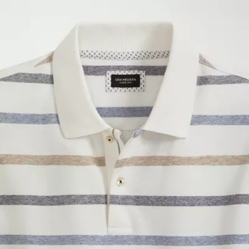 Van Heusen Originals Mens Regular Fit Short Sleeve Polo Shirt