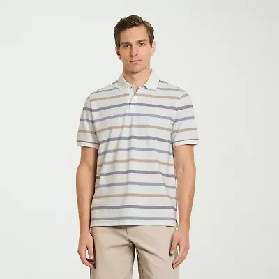 Van Heusen Originals Mens Regular Fit Short Sleeve Polo Shirt