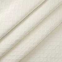 Fieldcrest Diamond Grommet Top Energy Saving 100% Blackout Single Curtain Panel