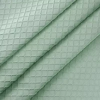 Fieldcrest Diamond Grommet Top Energy Saving 100% Blackout Single Curtain Panel