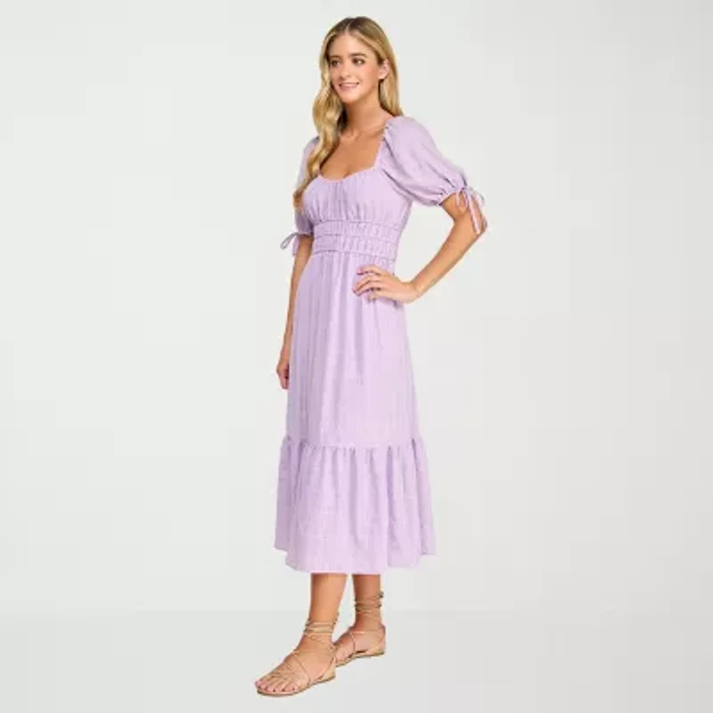 City Triangle Womens Juniors A-Line Dress