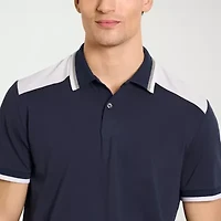 Van Heusen Performance Mens Regular Fit Short Sleeve Polo Shirt