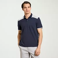 Van Heusen Performance Mens Regular Fit Short Sleeve Polo Shirt