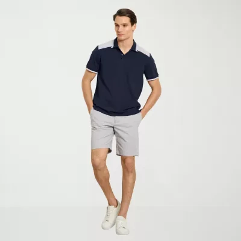 Van Heusen Performance Mens Regular Fit Short Sleeve Polo Shirt