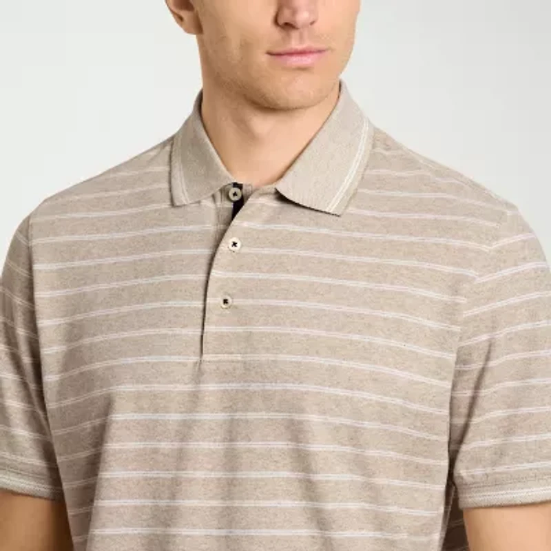 Van Heusen Originals Mens Regular Fit Short Sleeve Polo Shirt