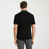 Van Heusen Performance Mens Regular Fit Short Sleeve Polo Shirt