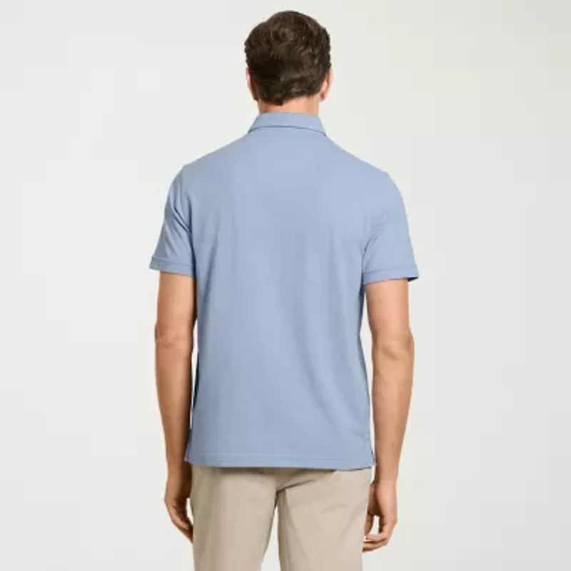 Van Heusen Originals Mens Regular Fit Short Sleeve Polo Shirt