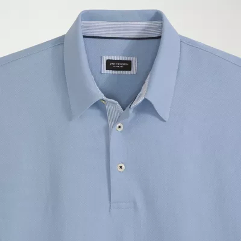 Van Heusen Originals Mens Regular Fit Short Sleeve Polo Shirt