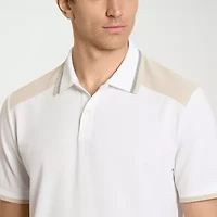Van Heusen Performance Mens Regular Fit Short Sleeve Polo Shirt