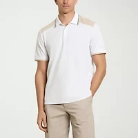 Van Heusen Performance Mens Regular Fit Short Sleeve Polo Shirt