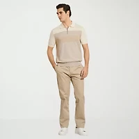 Van Heusen Temp Control Mens Short Sleeve Polo Sweater