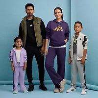 adidas Womens Straight Mid Rise Sweatpant